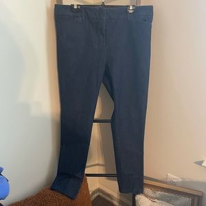 Dark Denim Dress Pants